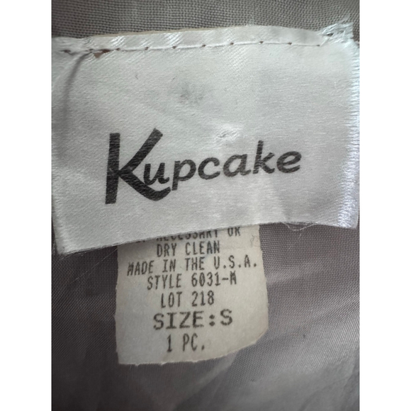 Women's Kupcake Red Corduroy Blazer Size S - Picture 7 of 7